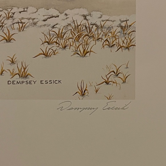 Unframed Dempsey Essick Drawing Print. - Picture 3 of 5